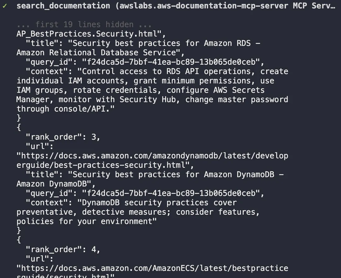 aws commands 1