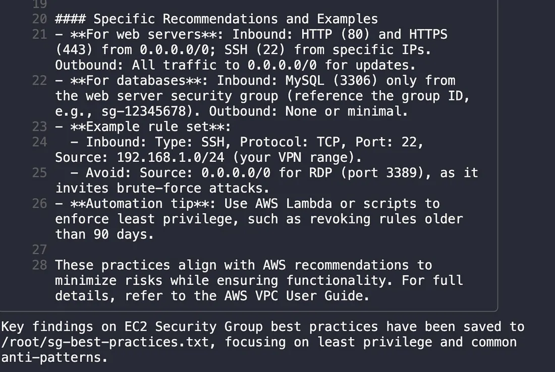 aws commands 2