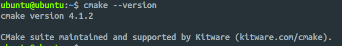 cmake version