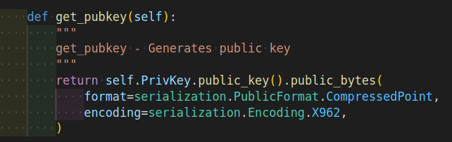 Public key X25519