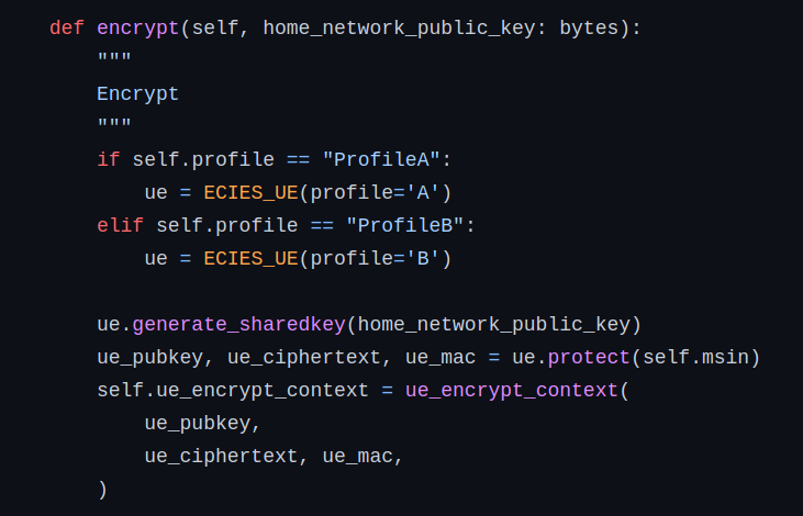 Test SUPI decrypt