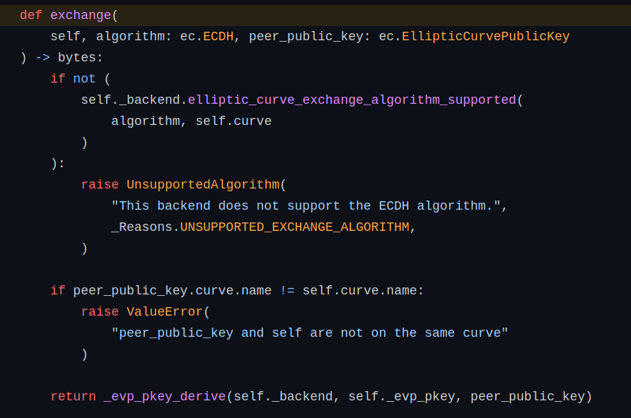 EC exchange