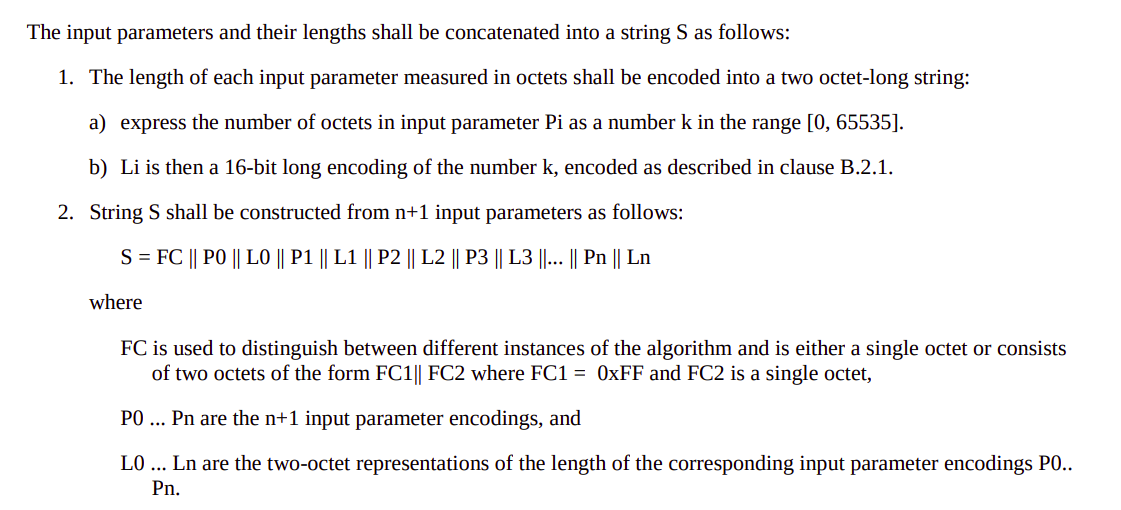 KDF reference
