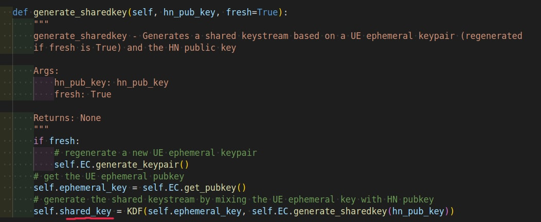 AES and MAC key generation