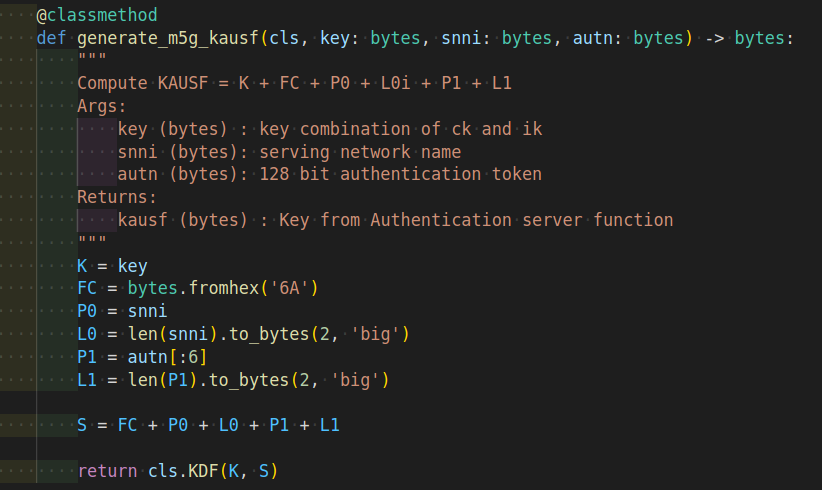 Kausf computation