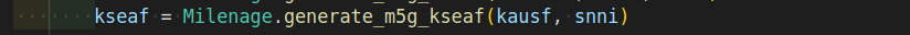 Kseaf function call