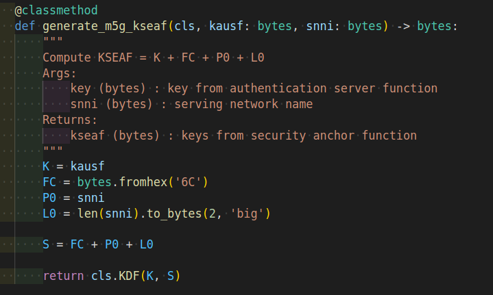 Kseaf computation