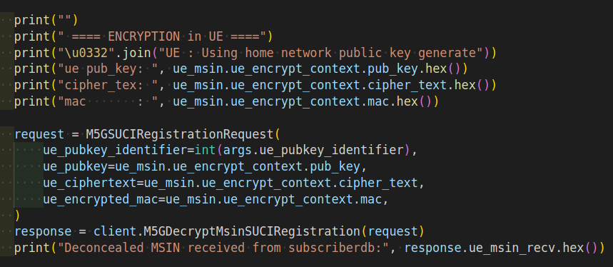 SUCI decryption continued